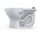 Toto TORNADO FLUSH Commercial Flushometer Floor-Mounted Toilet, Elongated Cotton White CT725CU#01 - alternate 2